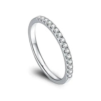 Thumbnail for Amabel Ladies Silver Wedding Ring