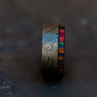 Thumbnail for Colourful Damascas Ring 