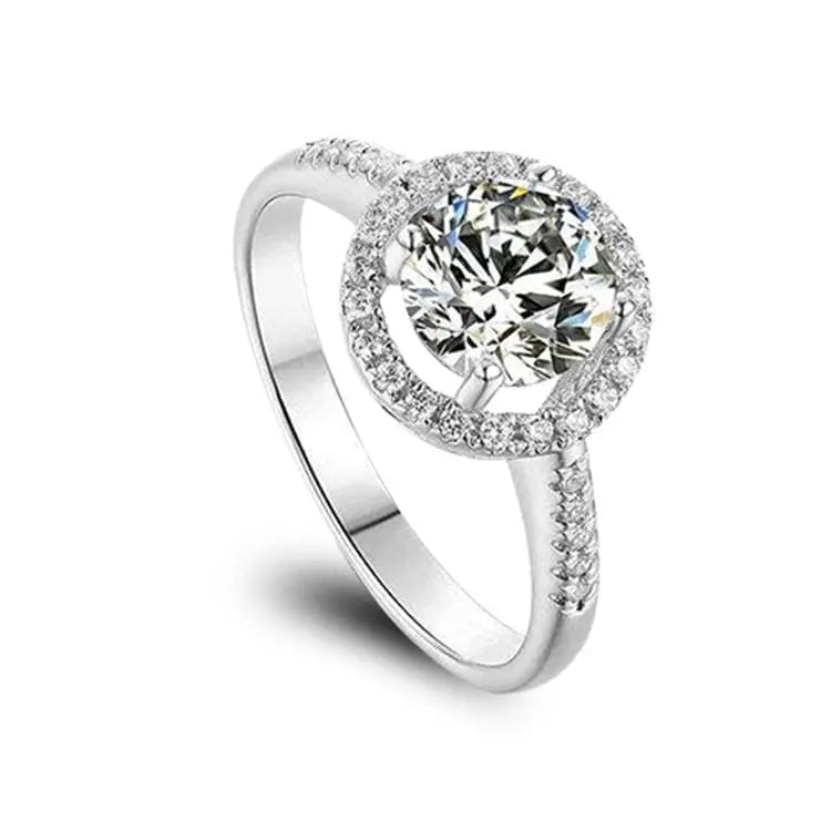 Azariah Moissanite Ring