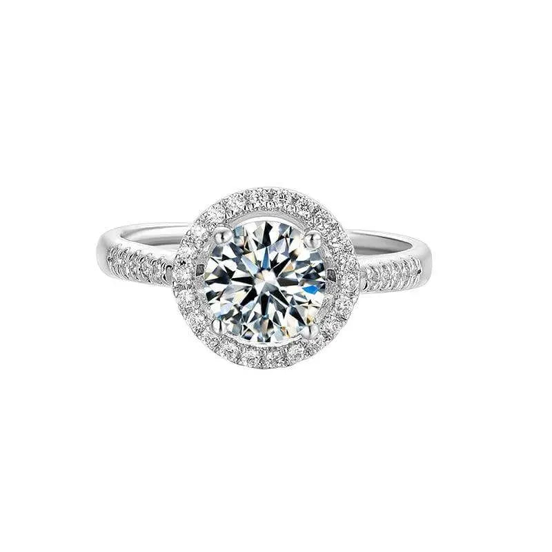 Azariah Moissanite Ring