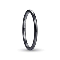 Thumbnail for Orbit Rings Tungsten Carbide 6 Delta Ladies Black